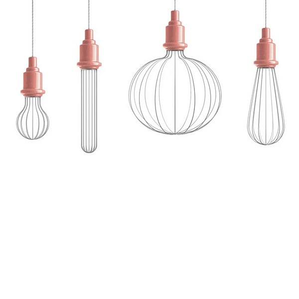 Lampe suspendue en céramique Edison Big B MARIONI 02190GB usine MARIONI de l'Italie. Foto №5
