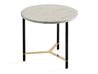 Table basse ronde en marbre Cookies Gallotti&Radice usine Gallotti & Radice de l'Italie