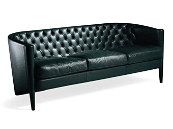 Canapé tufté avec coussins riches Moroso