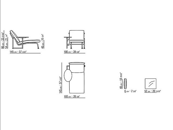 Lit de jour en tissu rembourré FLEXFORM Ginger 02C921 usine FLEXFORM de l'Italie. Foto №9