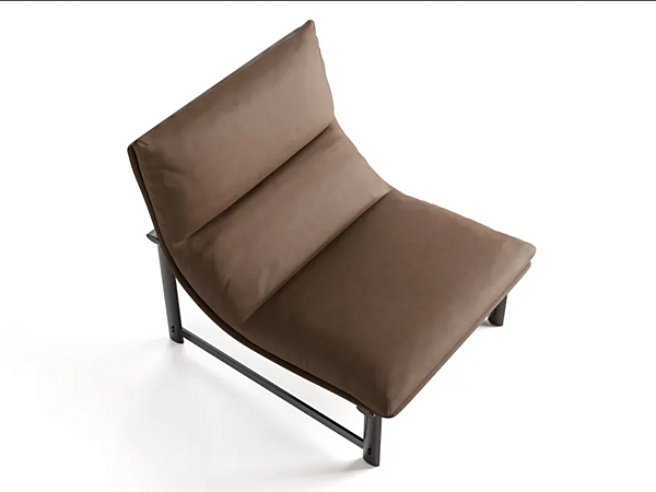 Fauteuil rembourré en tissu Baltimora MisuraEmme usine MisuraEmme de l'Italie. Foto №5