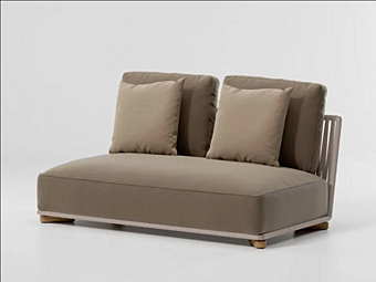 Canapé d'extérieur en tissu modulable KETTAL Grand Bitta KS7003400, KS7003300, KS7003500 Canapé d'extérieur en tissu modulable KETTAL Grand Bitta KS7003400, KS7003300, KS7003500 usine KETTAL de l'Italie