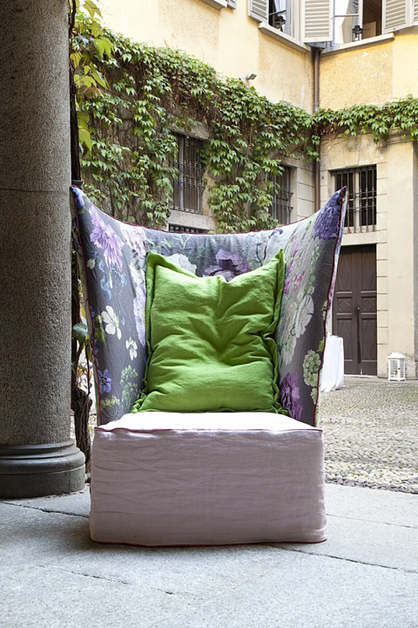 Fauteuil avec appuie-tête en tissu ERBA ITALIA Red Baron usine ERBA ITALIA de l'Italie. Foto №10