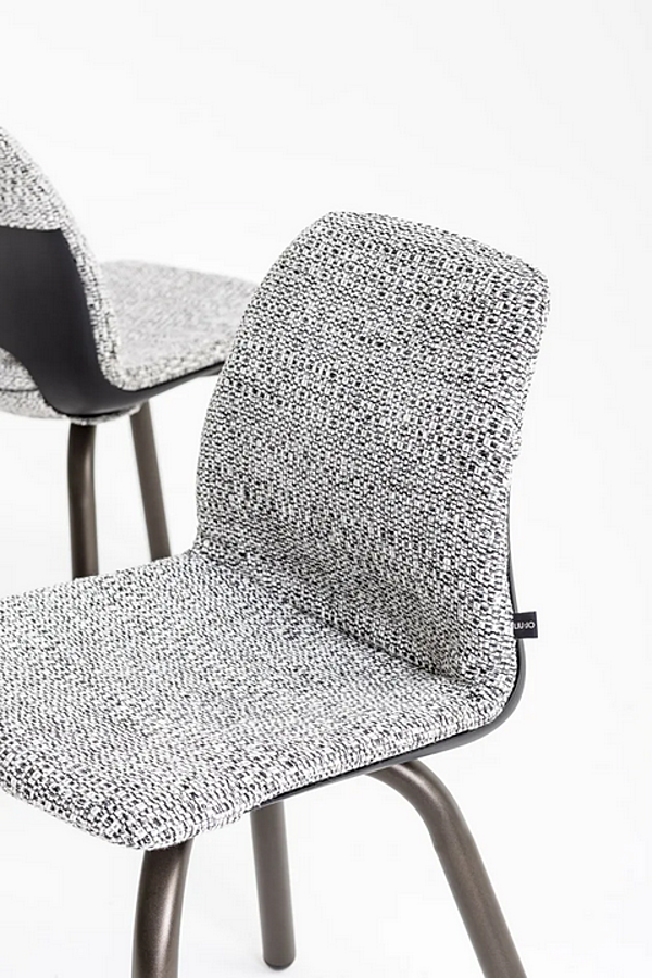 Fauteuil en tissu avec accoudoirs Liu Jo Living Collection Marsina usine Liu Jo Living Collection de l'Italie. Foto №4