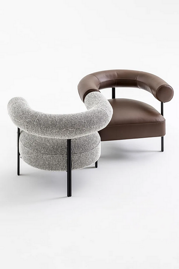 Fauteuil en tissu rembourré Toro Liu Jo Living Collection usine Liu Jo Living Collection de l'Italie. Foto №6