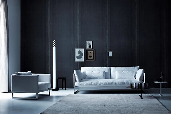 Canapé d'angle en tissu Livingston Saba usine SABA de l'Italie. Foto №8