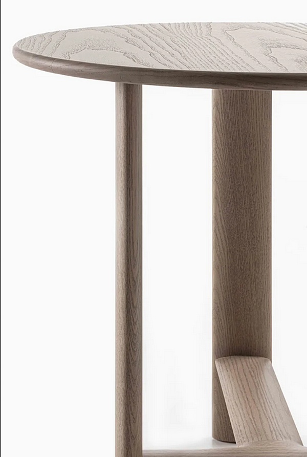 Table d'appoint ronde en frêne collection Mocki Frigerio usine Frigerio de l'Italie. Foto №2