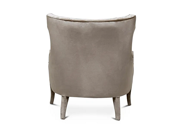 Fauteuil en velours avec accoudoirs Iguazu II BRABBU usine BRABBU de l'Italie. Foto №5