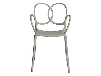 Chaise en polypropylène avec accoudoirs Sissi Driade Chaise en polypropylène avec accoudoirs Sissi Driade usine Driade de l'Italie