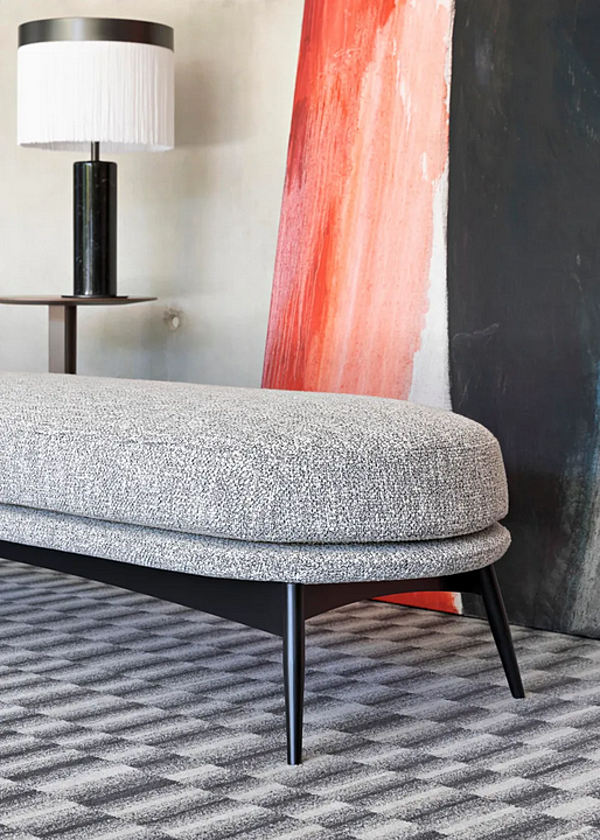 Banc en tissu Oltremare Saba usine SABA de l'Italie. Foto №4