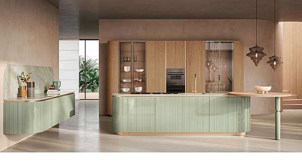 Cuisine Aster Cucine Domina Olmo Crudo Opaco usine Aster Cucine de l'Italie. Foto №1