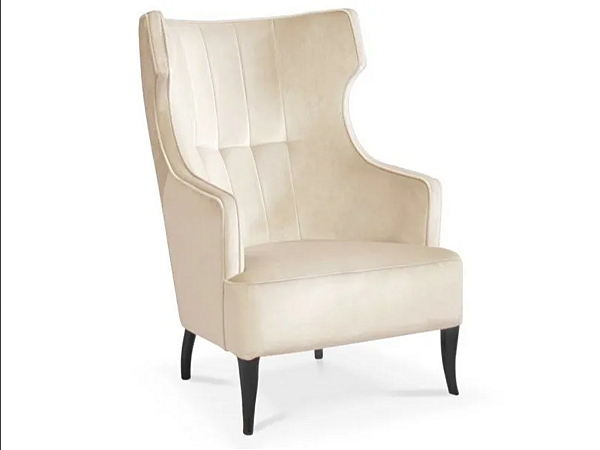 Fauteuil en tissu avec accoudoirs Iguazu BRABBU usine BRABBU de l'Italie. Foto №1