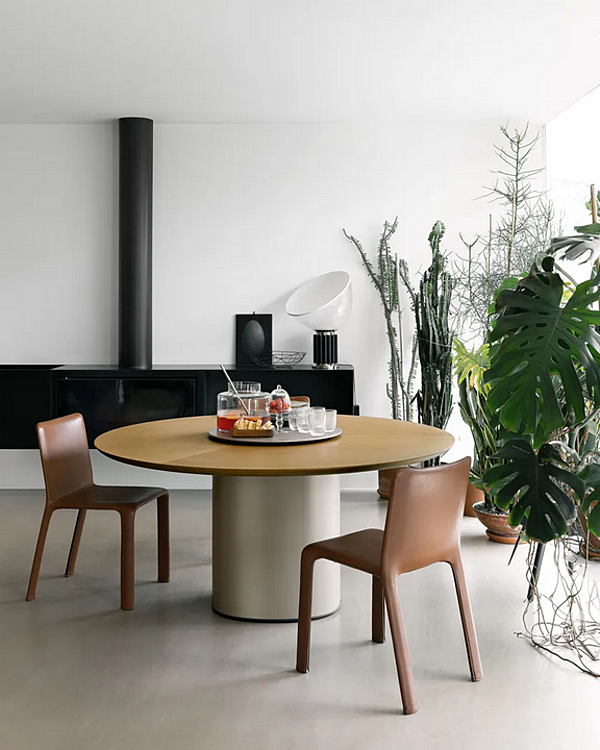 Table ronde en bois Holo Pillar Kristalia usine Kristalia de l'Italie. Foto №11