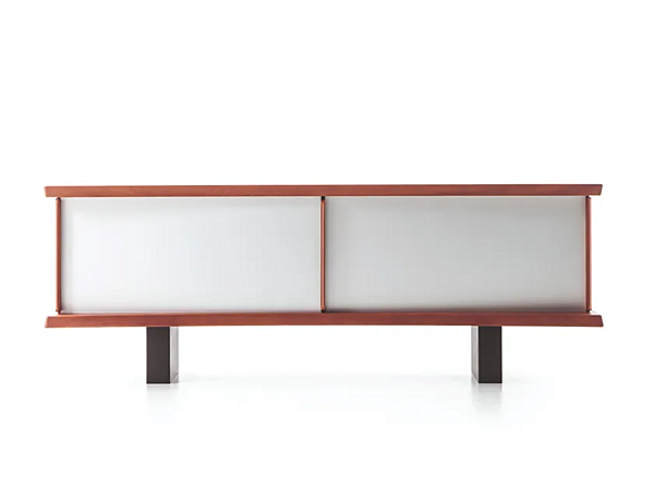 Buffet en MDF avec portes coulissantes Riflesso CASSINA usine CASSINA de l'Italie. Foto №1