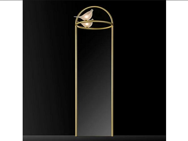 Miroir en métal avec éclairage intégré LIGHT OF LOVE MULTIFORME M3380 usine MULTIFORME de l'Italie. Foto №1