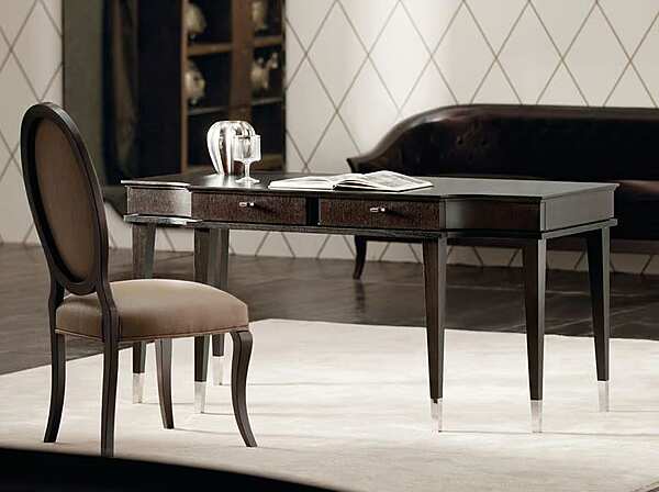 Bureau en bois avec tiroirs OPERA CONTEMPORARY DESIRE usine OPERA CONTEMPORARY de l'Italie. Foto №3