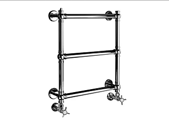 Chauffe-serviettes vertical mural en laiton Gaia Mobili Singapore usine GAIA de l'Italie