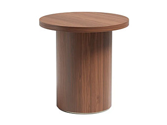 Table d'appoint ronde en bois haut ICARO Capital Collection usine Capital Collection de l'Italie