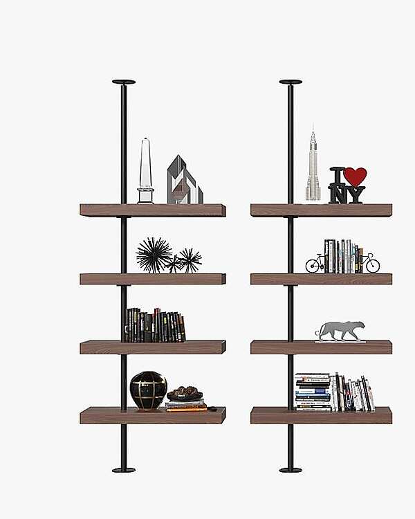 Rack PORADA Domino TV colonna a parete usine PORADA de l'Italie. Foto №4