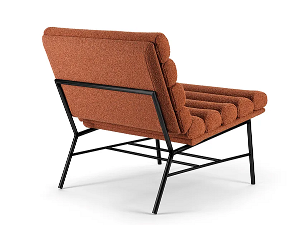 Fauteuil en tissu Saba Pan Flute usine SABA de l'Italie. Foto №2