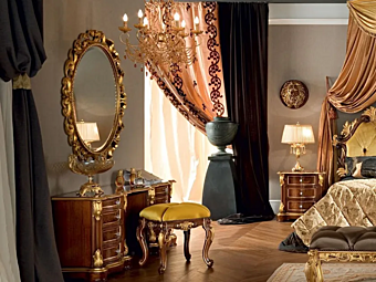 Table de maquillage en bois Modenese Luxury Interiors 13207 usine MODENESE GASTONE de l'Italie