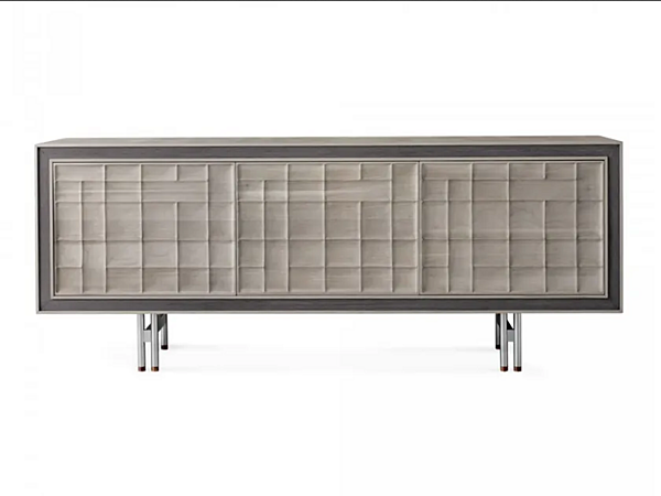 Buffet en bois avec portes Quadra A 613 DALE usine DALE de l'Italie. Foto №1