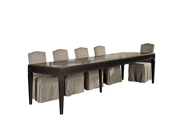 Table rectangulaire extensible en bois massif Berlino MARIONI 01983 usine MARIONI de l'Italie. Foto №3