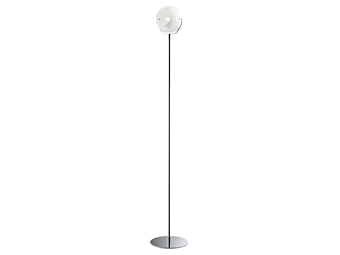 Lampadaire réglable en chrome blanc Fabbian Beluga Lampadaire réglable en chrome blanc Fabbian Beluga usine Fabbian de l'Italie