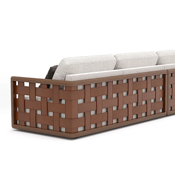 Canapé en tissu 5 places Tress FORMITALIA TRESS usine FORMITALIA de l'Italie. Foto №5