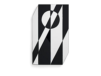 Miroir mural rectangulaire en verre Cubista Gallotti&Radice Miroir mural rectangulaire en verre Cubista Gallotti&Radice usine Gallotti & Radice de l'Italie