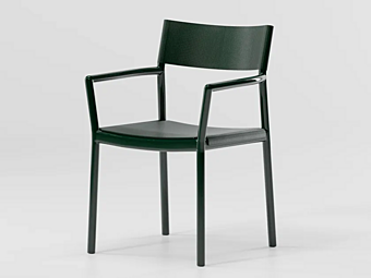 Chaise en aluminium avec accoudoirs KETTAL Passage