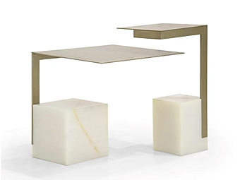 Table basse carrée en métal TAG FORMITALIA