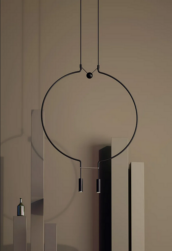 Suspension en métal LED Liaison Spliaix2 AXOLIGHT usine Axolight de l'Italie. Foto №4