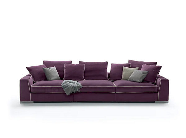 Canapé d'angle en tissu avec housse amovible FLEXFORM ARMAND usine FLEXFORM de l'Italie. Foto №3