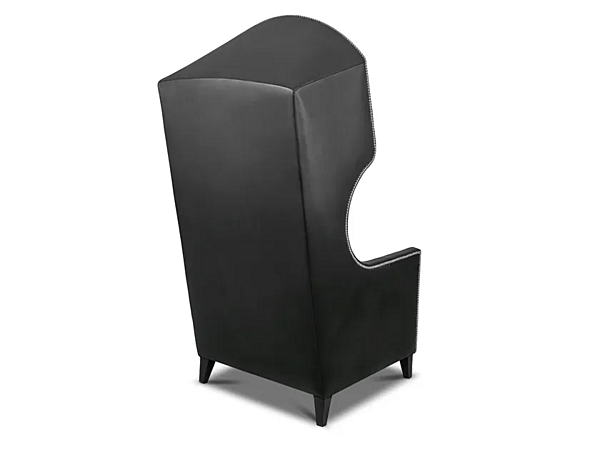 Fauteuil en cuir rembourré BRABBU JOURNEY usine BRABBU de l'Italie. Foto №3