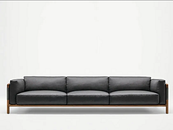 Canapé en tissu avec dossier rembourré GIORGETTI URBAN 66520, 66521