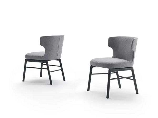 Chaise en tissu rembourrée Vesta FLEXFORM usine FLEXFORM de l'Italie. Foto №5