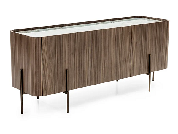 Buffet en MDF avec portes Caillou Liu Jo Living Collection CMB MD2 usine Liu Jo Living Collection de l'Italie. Foto №6