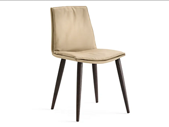 Fauteuil en cuir rembourré Eforma collection Lara Fauteuil en cuir rembourré Eforma collection Lara usine Eforma de l'Italie