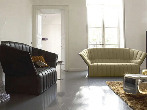 Canapé en tissu avec dossier rembourré LIGNE ROSET MOEL usine LIGNE ROSET de l'Italie. Foto №1