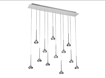 Suspension en cristal LED AXOLIGHT Fairy SP FAI 12 R