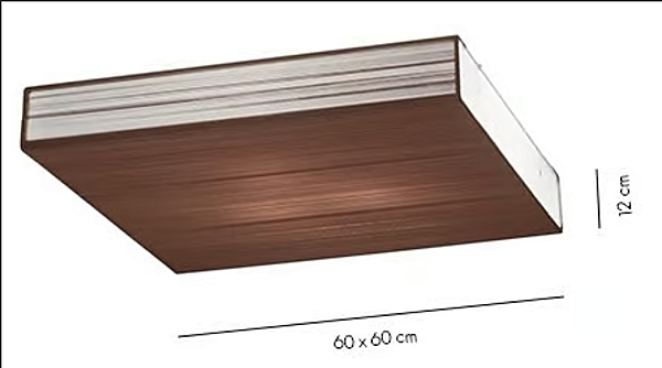 Lampe de plafond en soie Clavius AXOLIGHT PLCLAVIU usine Axolight de l'Italie. Foto №5