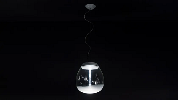 Lampe suspendue en verre soufflé LED Empatia Artemide usine Artemide de l'Italie. Foto №7