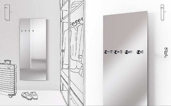Cintre Minotti CHIODO FISSO usine Minotti de l'Italie. Foto №3