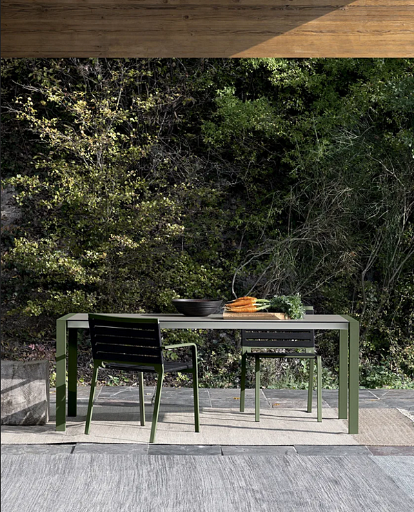 Table de jardin en Dekton Sushi Kristalia usine Kristalia de l'Italie. Foto №6