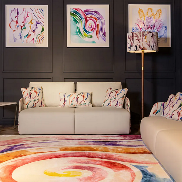 Lampe sur pied en velours Partagas FORMITALIA Partagas-FloorLamp-C, Partagas-FloorLamp-B usine FORMITALIA de l'Italie. Foto №7