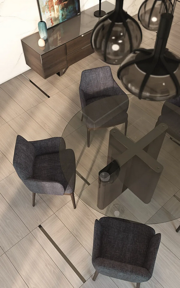 Fauteuil en tissu rembourré avec accoudoirs ARTE BROTTO PRINCIPE MP 60 P MP.60/P usine Arte Brotto de l'Italie. Foto №4