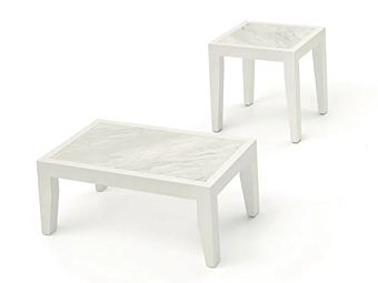 Table basse en aluminium Lera Duomo Design