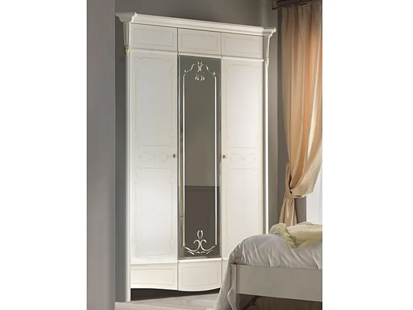 Armoire en bois miroir DIAMANTE CASA +39 2120 usine CASA +39 de l'Italie. Foto №1