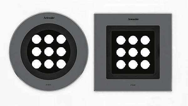 Lumière LED de sol en aluminium Ego par Artemide usine Artemide de l'Italie. Foto №4